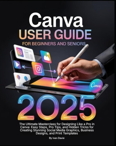 Canva User Guide for Beginners and Seniors The Ultimate Masterclass for Designing Like a Pro in Canva with Pro Tips, Easy Steps, and Hidden Tricks for Creating Stunning Social Media Posts, Business Designs, and Print Templates.