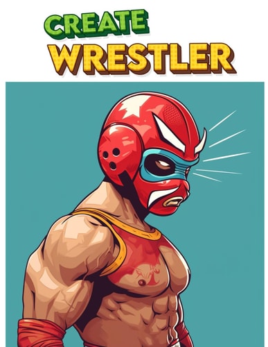 Create Wrestler Smackdown Showdown, Brace Yourself for a Colorful Spectacular with Boys, as They Create Their Own Matches and Show-Stopping Moments, Filled with Energy and Excitement