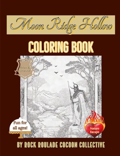 Moon Ridge Hollow Coloring Book