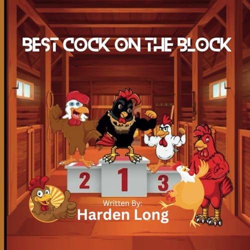 Best Cock on the Block Naughty Little Books for Adults and Grown Kids