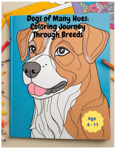 Dogs of Many Hues A Coloring Journey Through Breeds
