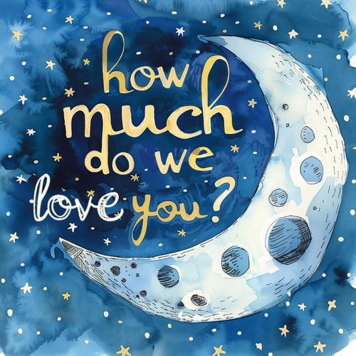 How Much Do We Love You? Perfect for Sharing with Newborns as They Drift Off to Sleep.