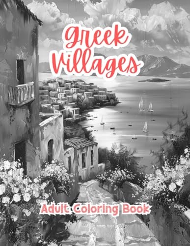 Adult Coloring Book Grayscale Images By TaylorStonelyArt Volume I