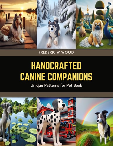 Handcrafted Canine Companions Unique Patterns for Pet Book