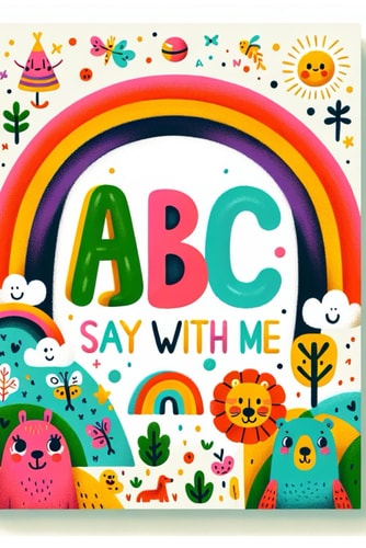A, B, C _ Say With Me! Helping to Teach Children Their ABCs and Their First, Middle and Last Names at the Same Time in a Fun and Exciting Way!