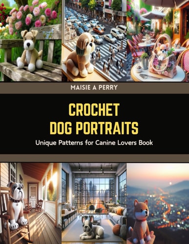 Crochet Dog Portraits Unique Patterns for Canine Lovers Book