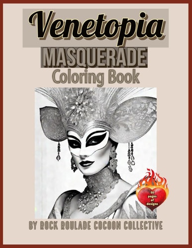 Masquerade, Venetopia Coloring Book