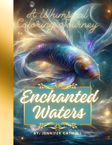 Enchanted Waters A Whimsical Coloring Journey