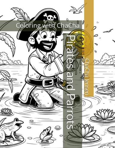 Pirates and Parrots Coloring with ChaCha