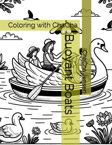 Buoyant Boats Coloring with ChaCha