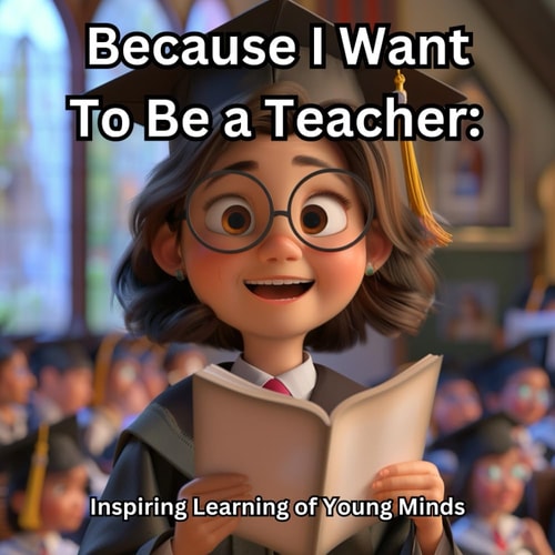 Because I Want To Be a Teacher Inspiring Learning of Young Minds!
