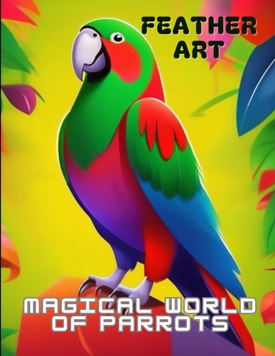 Feather Art Magical World of Parrots