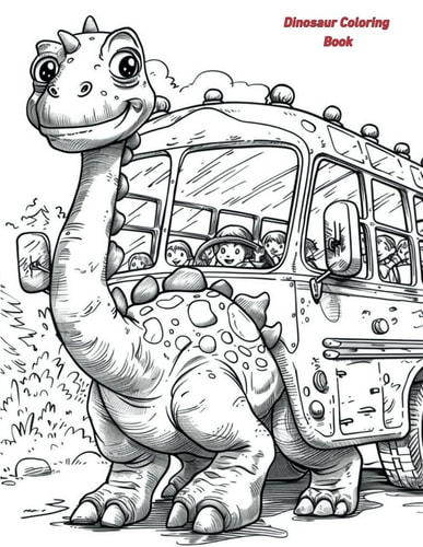Dinosaur Coloring Book Imaginative Gift Idea For Young Dinosaur Lovers And Enthusiasts
