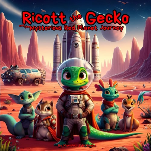 Ricott the Gecko The Mysterious Red Planet Journey