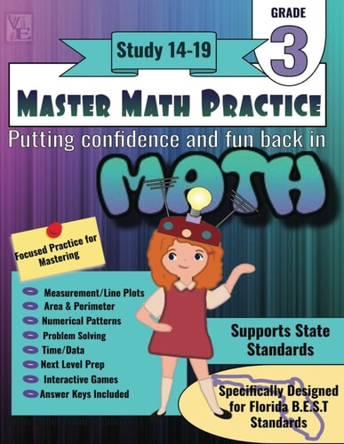 Master Math Practice-3rd Grade Study 14-19
