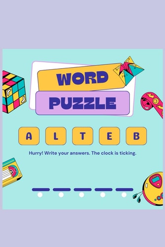 Word Puzzle Puzzle Book
