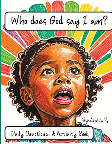 Who Does God Say I Am? Coloring Book Daily Devotional Coloring Book and Activity Book for Children to Know Their Identity in Christ.