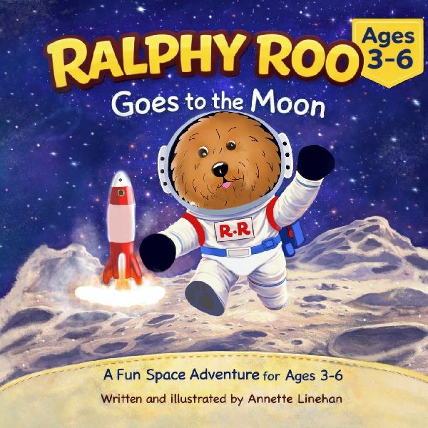 Ralphy Roo the CavaPoo: Ralphy Roo goes to the Moon