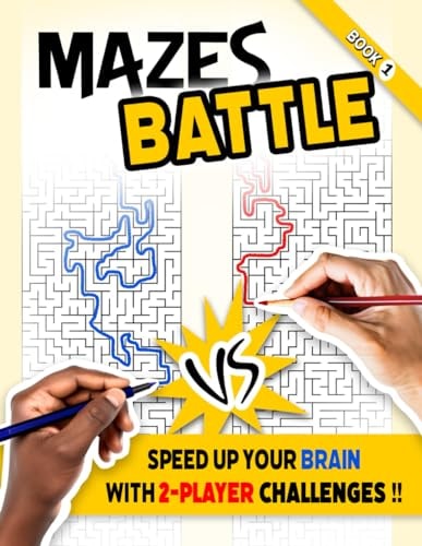 Mazes Battle Speed Up Your Brain in 2 Players Challenges