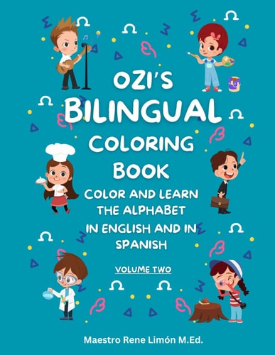 Ozi's Bilingual Coloring Book Volume Two