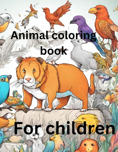 Animal Coloring Book Coloring Book for Kids