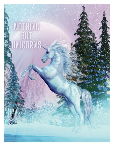 Nothing But Unicorns (Coloring Book)