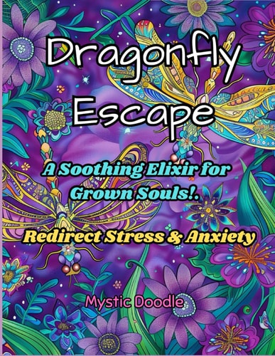 Dragonfly Escape Redirect Stress and Anxiety (A Soothing Elixir for Grown Souls