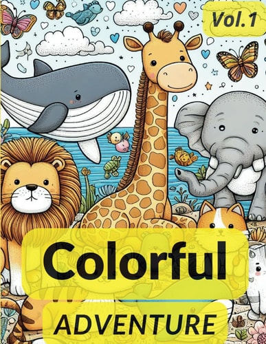 Colorful Adventures Exploring the Animal Kingdom with Pencils and Imagination