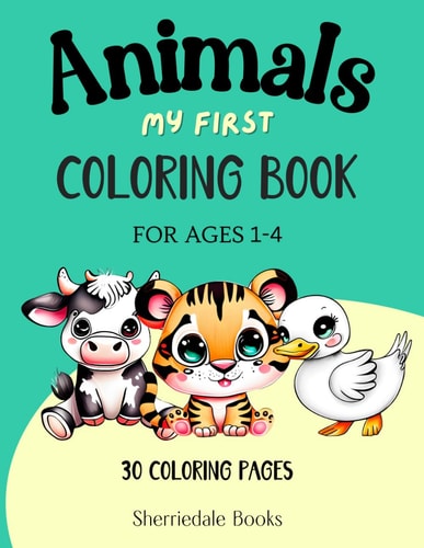Animals My First Coloring Book