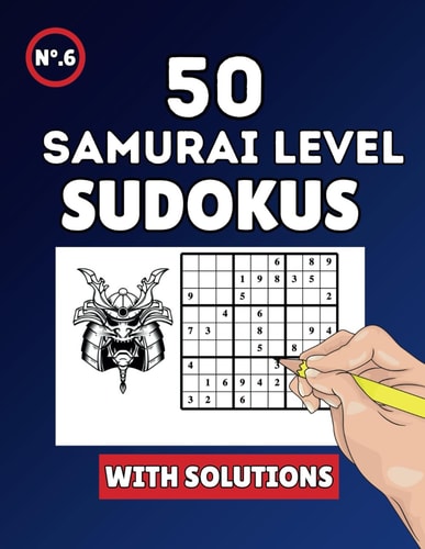 Samurai Sudoku 50 Samurai Puzzles for Experts