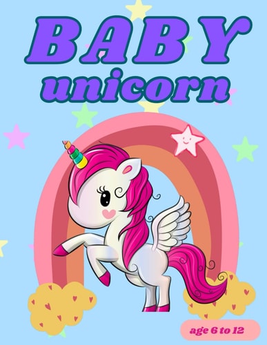 Baby Unicorn Coloring Book