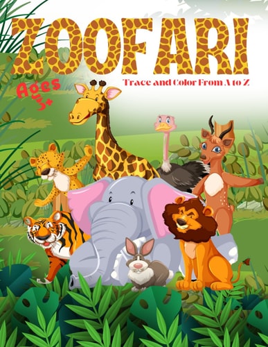 Zoofari Trace and Color from A to Z