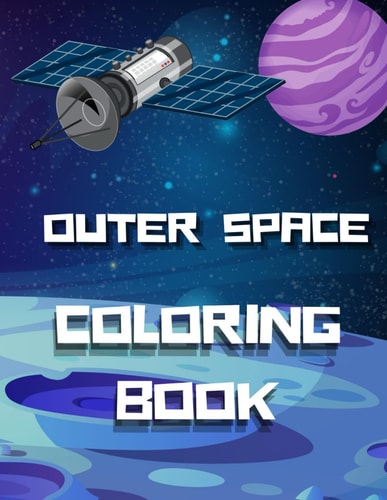 Outer Space Coloring Book