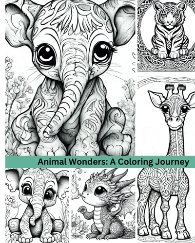 ANIMAL WONDERS A Coloring Journey