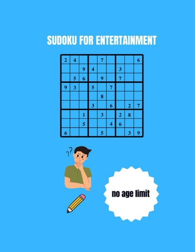 Sudoku Game for Fun Funny Entertainment Game Books