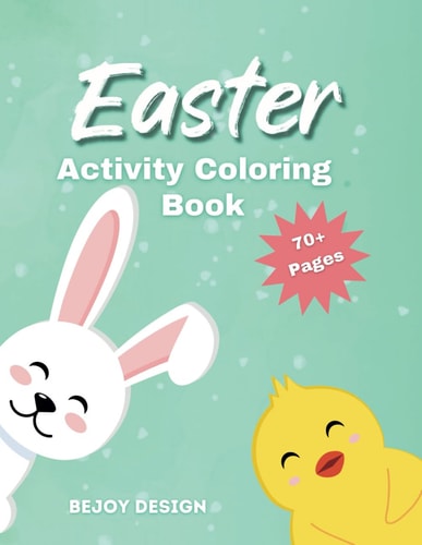 Easter Activity Coloring Book