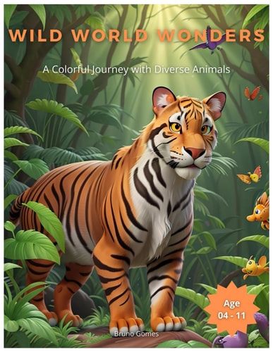 Wild World Wonders A Colorful Journey with Diverse Animals