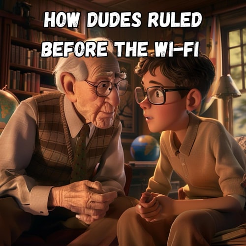 How Dudes Ruled Before the Wi-Fi Kids Story About Adventures Without Apps! Ages 6-12