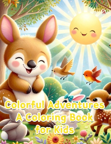 Colorful Adventures a Coloring Book for Kids 8-12 Explore the Spectrum: A Coloring Book Featuring 50 Diverse Themes