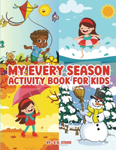 My Every Season Activity Book For Kids