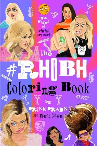 Rhobh Coloring Book By Drunk Drawn