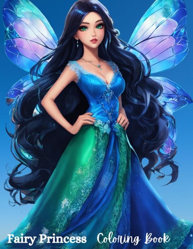 Fairy Princess Coloring Book
