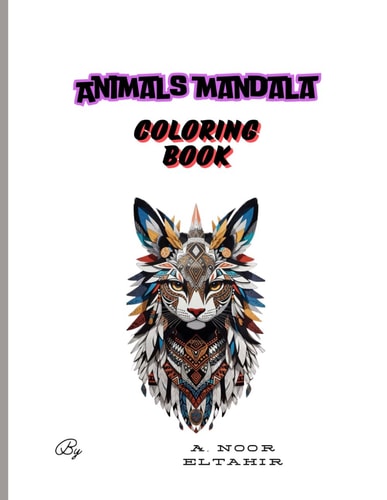 Animals Mandala Coloring Book Stress Relief And Relaxation