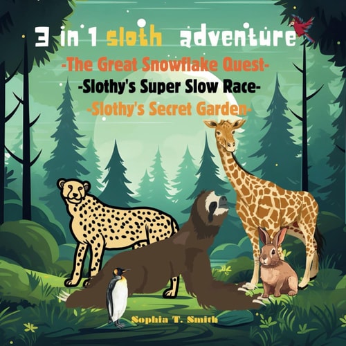 3 in 1 Sloth Adventure The Great Snowflake Quest - Slothy's Super Slow Race - Slothy's Secret Garden