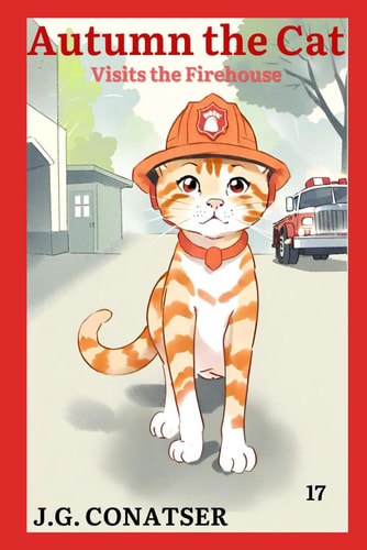 Autumn the Cat Visits the Firehouse