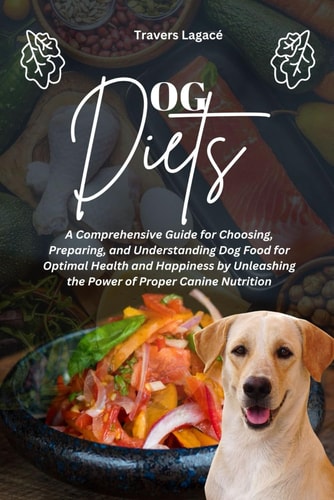 Dog Diets A Comprehensive Guide for Choosing, Preparing, and Understanding Dog Food for Optimal Health and Happiness by Unleashing the Power of Proper Canine Nutrition