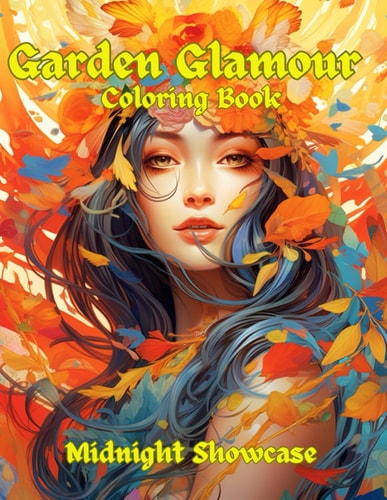 Garden Glamour Coloring Book