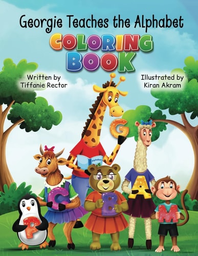 Georgie Teaches the Alphabet Coloring Book