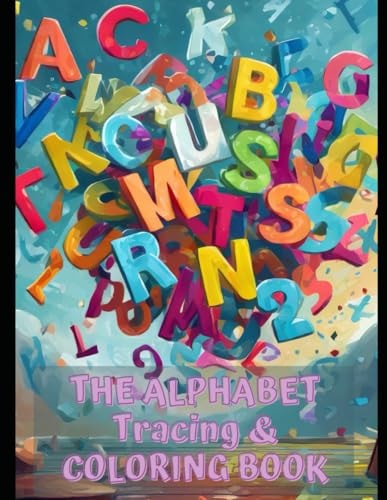 Alphabet Tracing & Coloring Book
