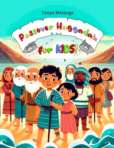 Passover Haggadah for KIDS! Seder Service For Children Illustrated & Colored